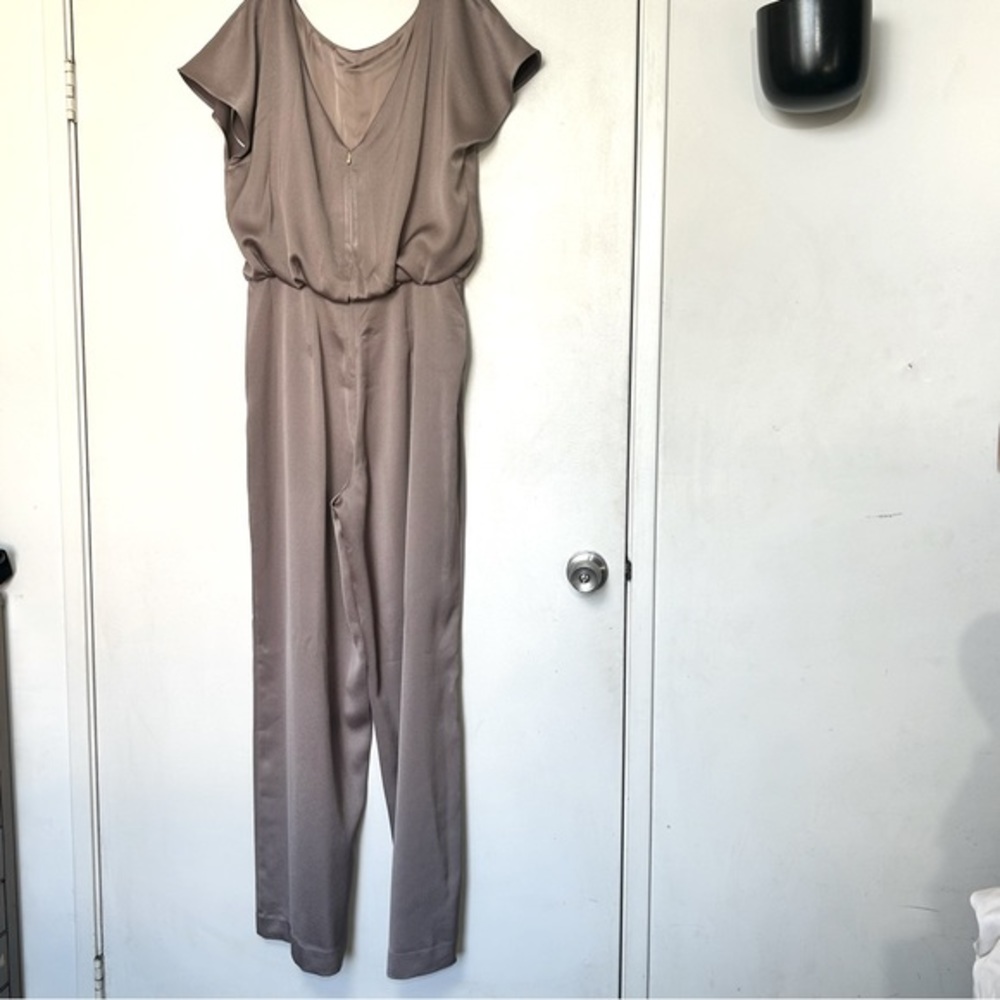 SOLD Trina Turk NWT Asume Jumpsuit in Champagne- Size 10 - Picture 7 of 15